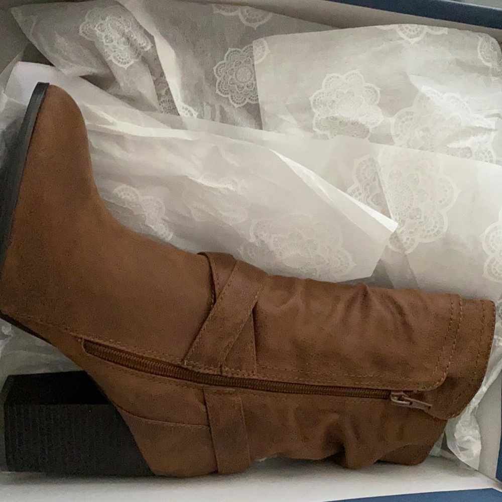 Women’s block heel boots